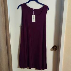 NWT Auselily large shift dress